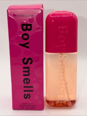 BOY SMELLS LYCHEELICIOUS BODY MIST Full Size 3.3 Oz. NEW IN BOX!